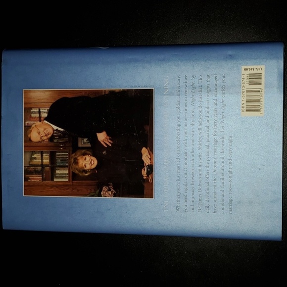 For couples Dr James Dobson book home one size blue encouragement for evening - Picture 4 of 15